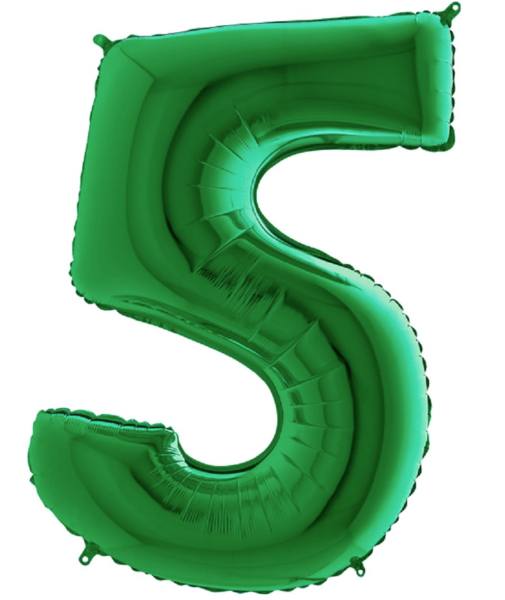 Grüne Zahl - 5